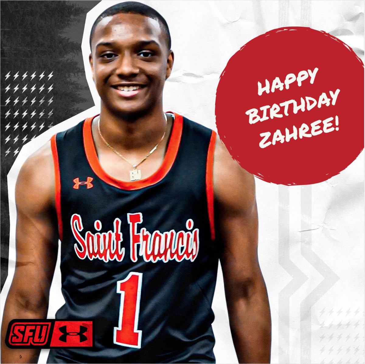 Saint Francis Menās Basketball (@redflashmbb) on Twitter photo Please join us in wishing a very happy birthday to boy wonder himself & incoming freshman guard, <a href="/Z_Harrison5/">Zahree Harrison</a>! Please join us in wishing a very happy birthday to boy wonder himself & incoming freshman guard, <a href="/Z_Harrison5/">Zahree Harrison</a>!