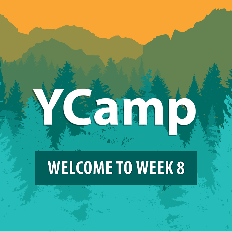 Welcome to week 8 of #YCamp! This week campers will sketch landscapes, build a campfire, make no-bake cookie bars, and learn about stewardship &amp; sustainability. For our older campers, there is a session on "How to be a Facilitator".

Let's get started at YMCAHome.ca/YCamp!