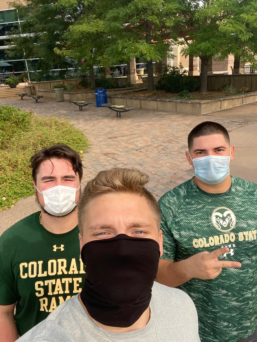 First day of classes for these young Rams!! @gage_gaynor @nelson_dirk @owen_snively - Hair gel is on point for @owen_snively