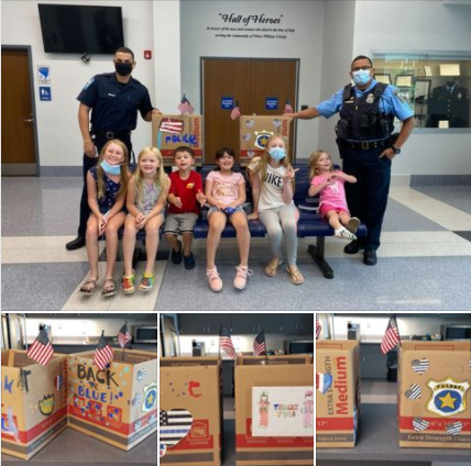 BEST PART OF THE JOB:  Shout out to our young citizens from Woodbridge &amp; Manassas areas.  They visited Eastern &amp; Central District Stations this weekend &amp; dropped off snacks for the officers.  Great job on decorating the boxes.  Outstanding!!  
#Community #ActsOfKindness #PWCPD