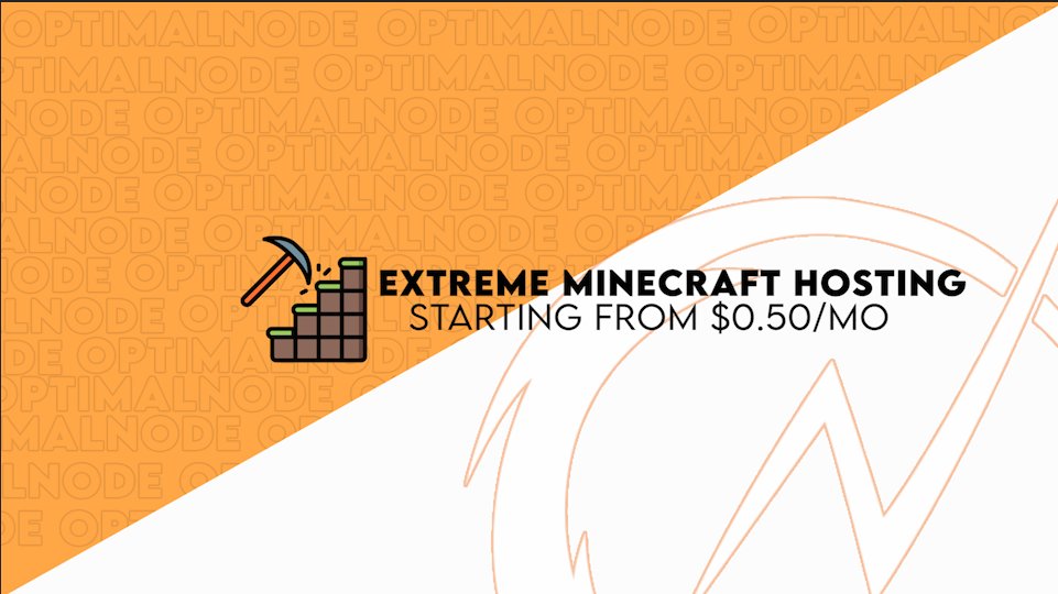 OptimalNode's tweet image. 💰Los precios comienzan desde 0.50/mo, recuerda tambien utilizar el código "notramix" 👀

Todos los servidores se encuentran localizados en Miami, Florida 🇺🇸, Procesadores i9 9900k y Discos NVMe para aprovechar el máximo rendimiento de su servidor! 🚀

optimalnode.gg/minecraft
