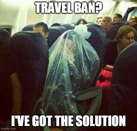 When you wanna travel but there's a pandemic going on