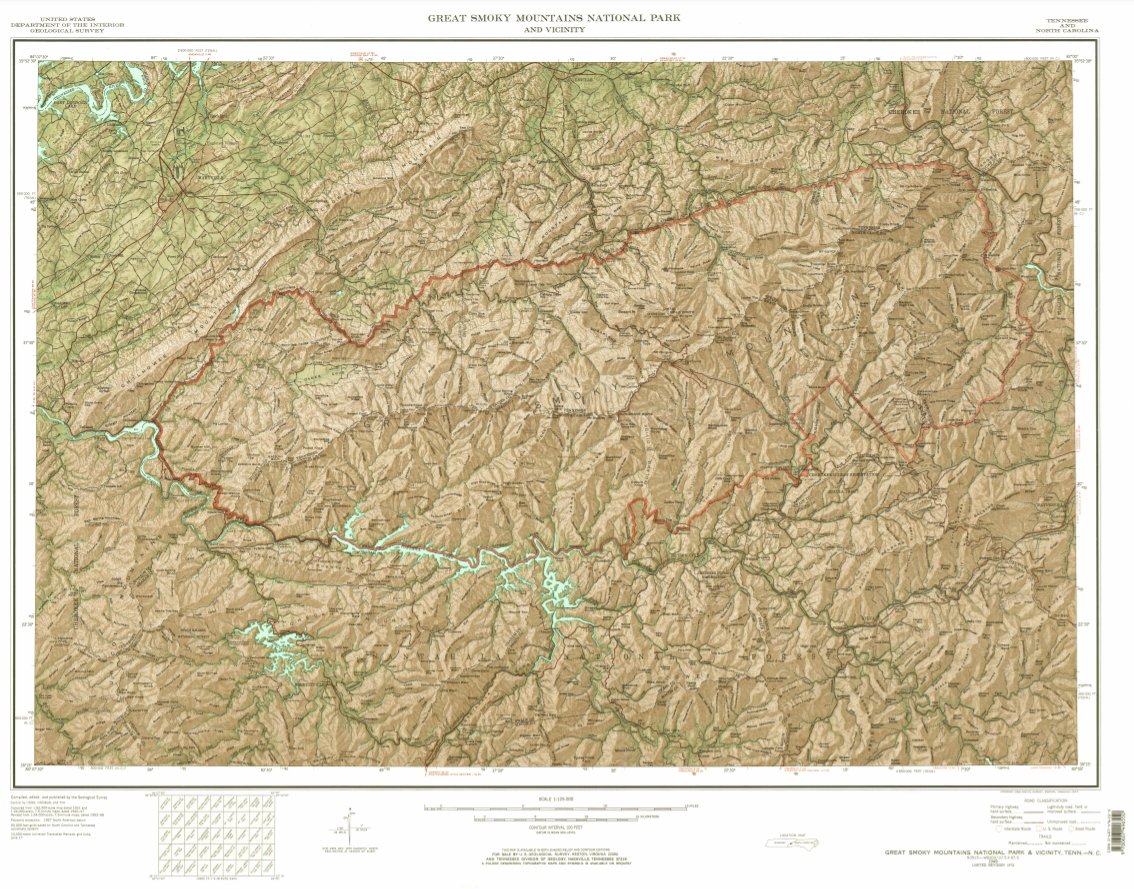 It's #FreeMapMonday! Retweet and follow us for a chance to win the map of Great Smoky Mountains National Park!

#USGSStore (U.S. residents only)