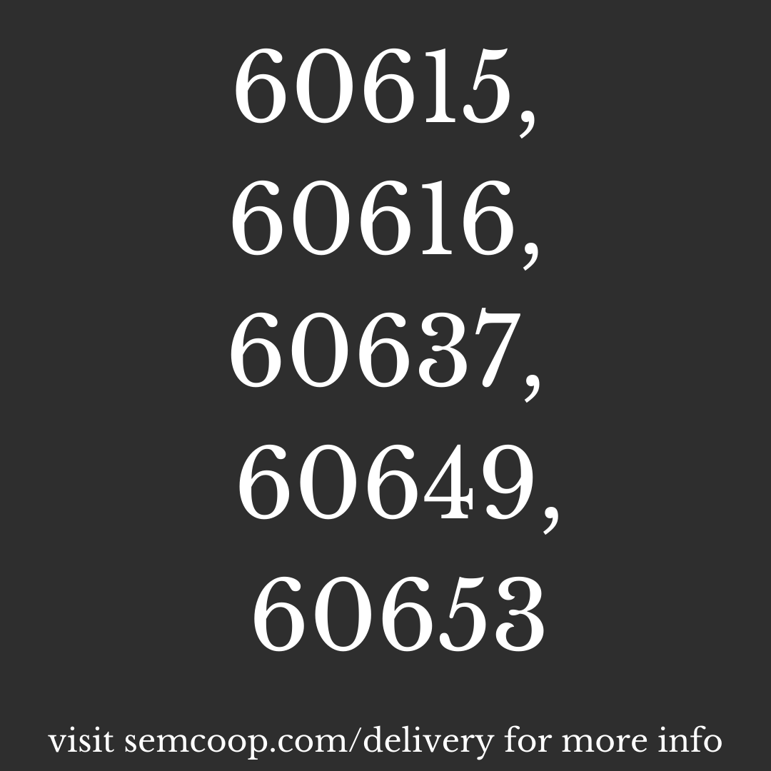 SeminaryCoop's tweet photo. Good news! We are expanding our delivery route by three zip codes. If you fall under 60615, 60616, 60637, 60649, or 60653 you are eligible to have your books dropped off right at your doorstep. Visit the link in our bio for more information. https://t.co/IYoWhK2ayY