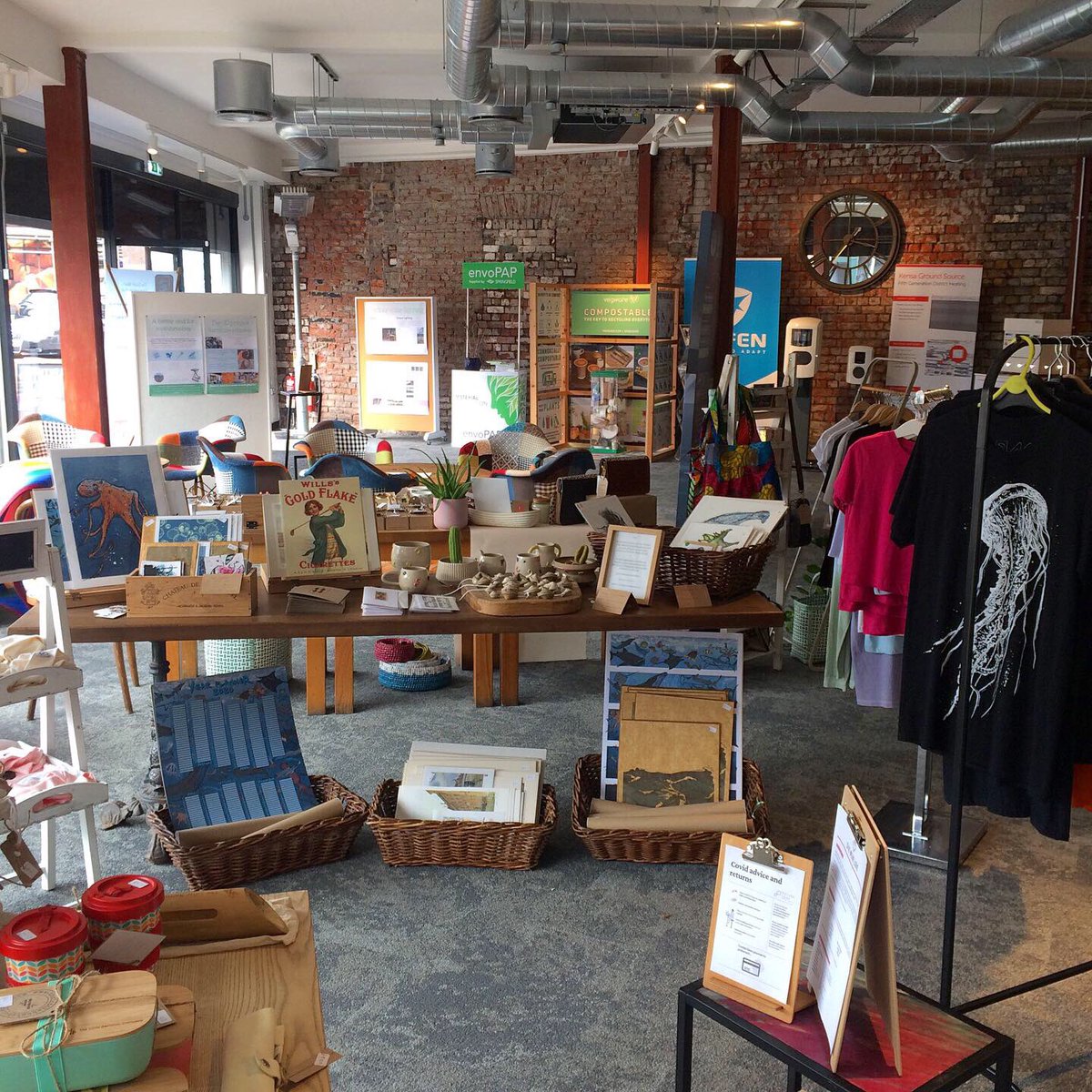 SLMILLUSTRATION's tweet photo. Thanks @leap_future for in your sustainable business adventures! As a Bristol based sustainable business hub/co-working space/eco-retail space/cafe, they’ve been stocking some of my art prints and tee’s and I’m very grateful!!! #Sustainability #ecofriendly #shopindie #illustrator https://t.co/YRX2HhDvFD