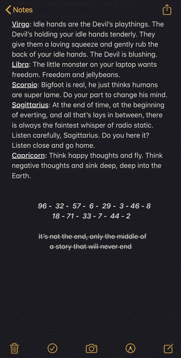 NotesHoroscope's tweet image. Horoscopes for the week of August 24th