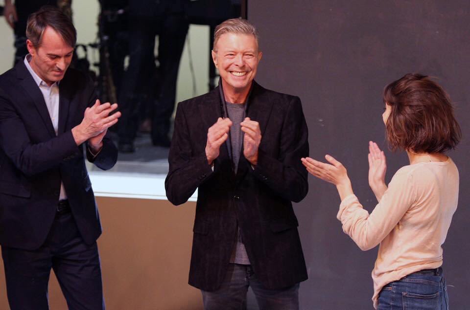David Bowie, New York Theatre Workshop, December 7th 2015, by Henry McGee. ❤️