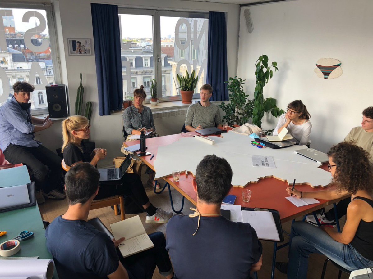 lynntytgat's tweet photo. 👀 a room with a view 👀

Ready to push for more inclusive urban development strategies &amp; calling on the #arts for mixed-use infrastructures in #BXL.

With @basvanheur #cosmopolis @VUBrussel, #LevelFive #artisticecology, @act_urbanchange 

💙 weKONEKT
💥 https://t.co/7D4H5HTMe1 https://t.co/hpbnXtZvdp