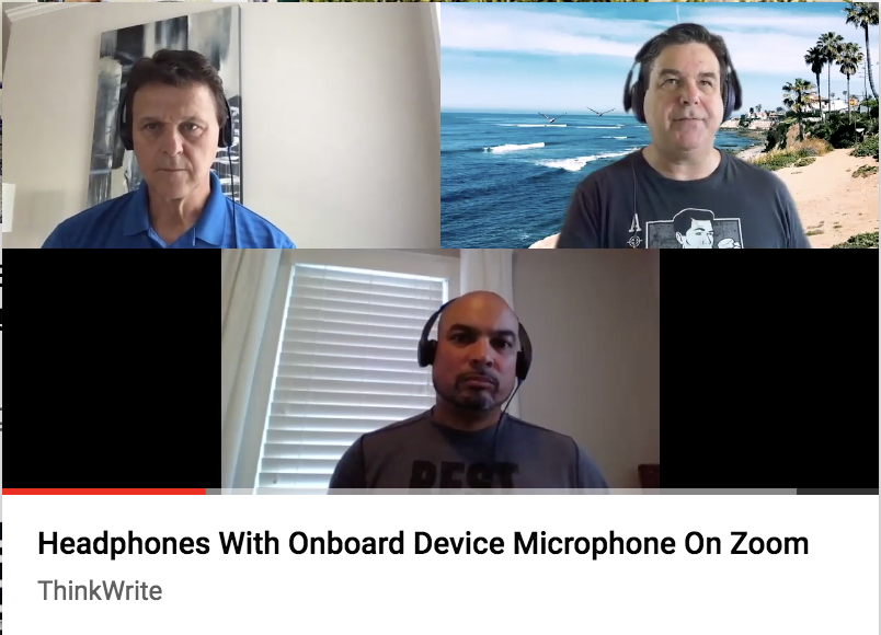 TWTAudio's tweet photo. How are you using your headphones? As a headset by chance? ThinkWrite demonstrates how to use the onboard microphone on your device- #edtech #distancelearning

https://t.co/enPCc3FFqc https://t.co/se6DHdy7Y9