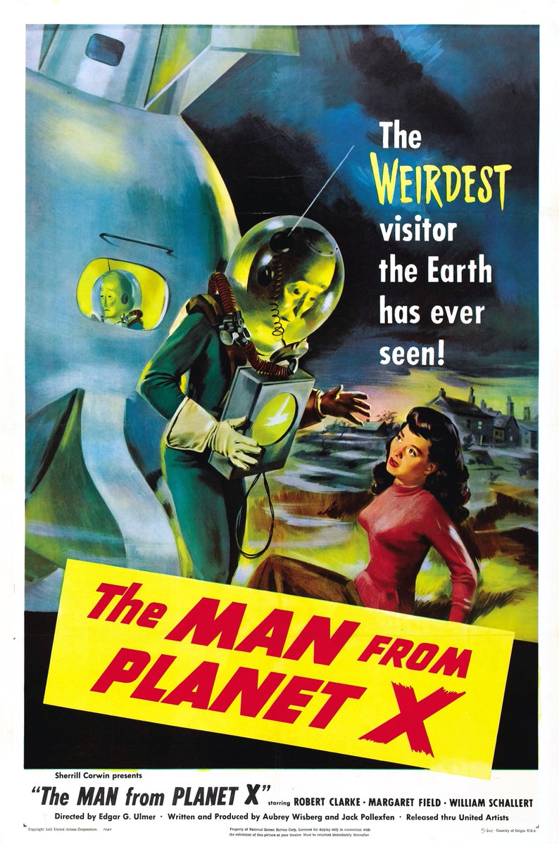 30. EL SER DEL PLANETA X (1951)Si alguna vez queréis odiar al ser humano, esta película es un buen comienzo. Una modesta pero sugerente revisión de la parte humana de Frankenstein con un alienígena perdido que no entiende por qué la gente es tan cruel y le tiene tanto miedo.