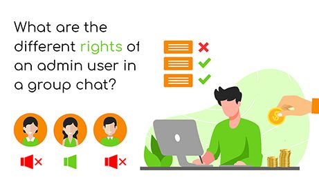 RumbleTalk's tweet image. RumbleTalk lets you be the admin of your own chat or you can appoint one. Admins have special rights in a group chat: moderate, admin mode, pre-approving messages, etc. Check out what an admin user can do in a group chat! buff.ly/3awQP46 #adminmode #moderatedchat #chat