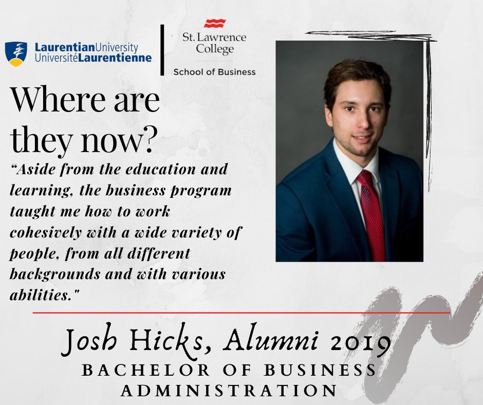 slcbiz's tweet photo. Josh recommends getting involved and building connections across the entire SLC campus. Building relationships has provided him new opportunities and confidence for life after SLC. He is a proud graduate. #slcbiz #graduates #sclalumni #mindset #collegeproud #futuresuccess https://t.co/ZgQNLPiv5X