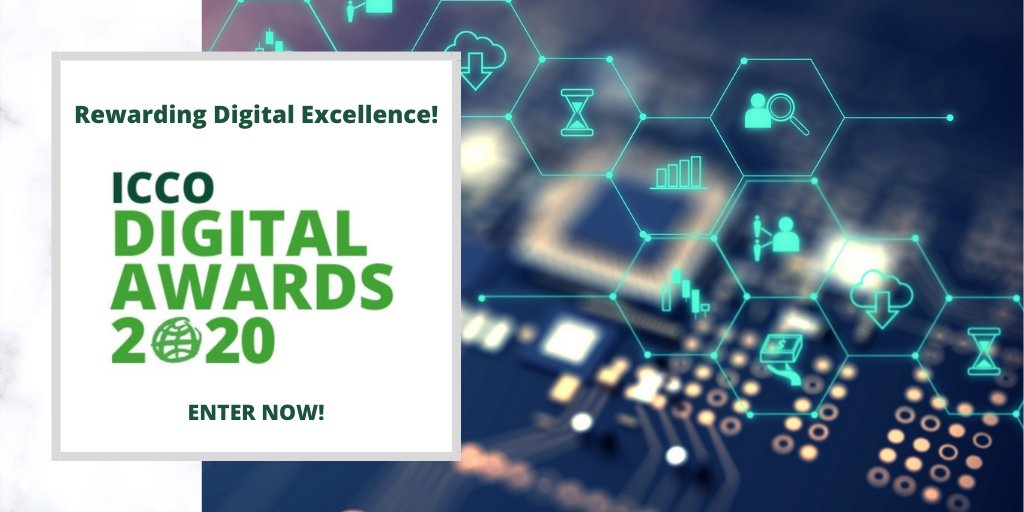 Final chance to enter #ICCODigitalAwards2020. Categories include: Best Social Media Campaign, Best Use of Content Marketing, Digital Professional of the Year &amp; many more!

Late entry deadline ends on 26th August, Wednesday.

Enter now! iccopr.com/digital-awards/