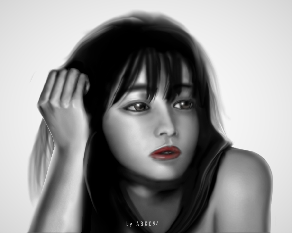 Abkc94 イラスト依頼募集中 モノクロ オリジナル Abkc94 女の子 Clipstudiopaint イラスト 少女 Portrait モノクロ モノクロイラスト 美人 T Co Xhuazgyqzh