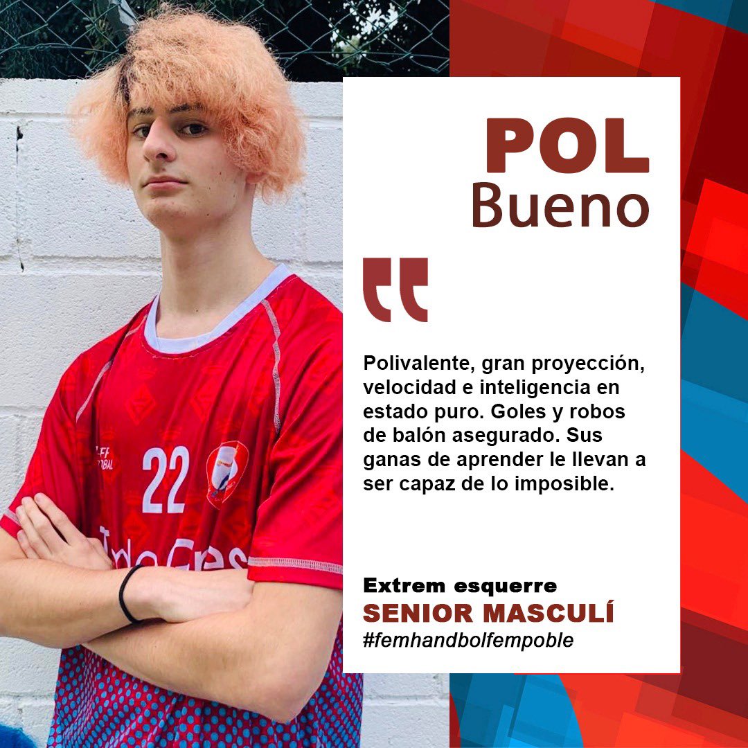 Gran proyección. A darlo todo esta temporada!!