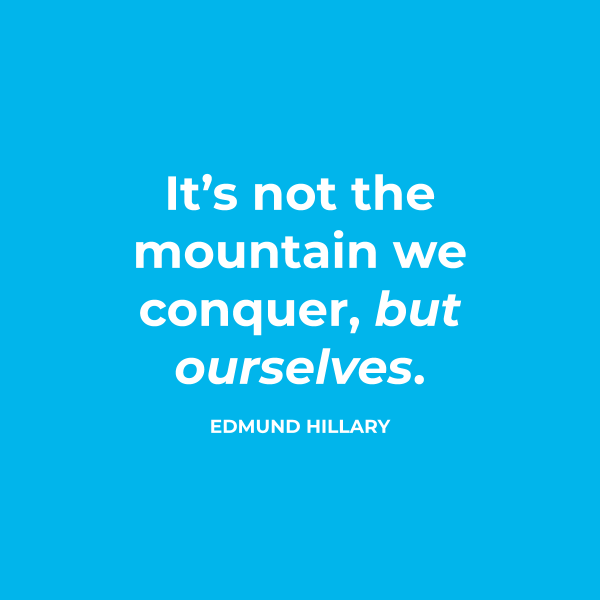 StartupCherokee's tweet photo. It's true that entrepreneurs get in their own way a lot. Embrace your true self in this entrepreneurship adventure - strengths and weaknesses. *See the journey (who you are becoming), not just the destination (who you will be).  #diggrindhatch #MondayMotivation https://t.co/2XAR9EisRW
