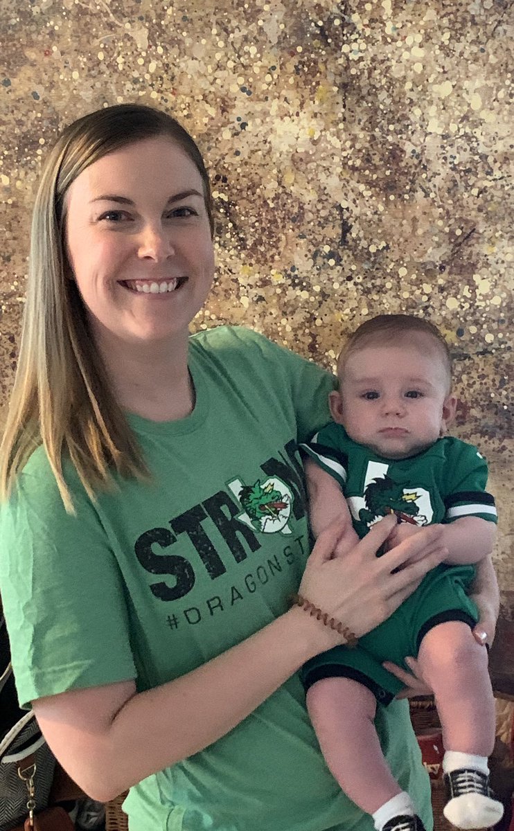 Happy first day of school! I am missing all of my <a href="/EubanksDragons/">Eubanks Intermediate</a> today and looking forward to seeing all of you in a few weeks! The newest little dragon in my family is wishing you all the best first day!