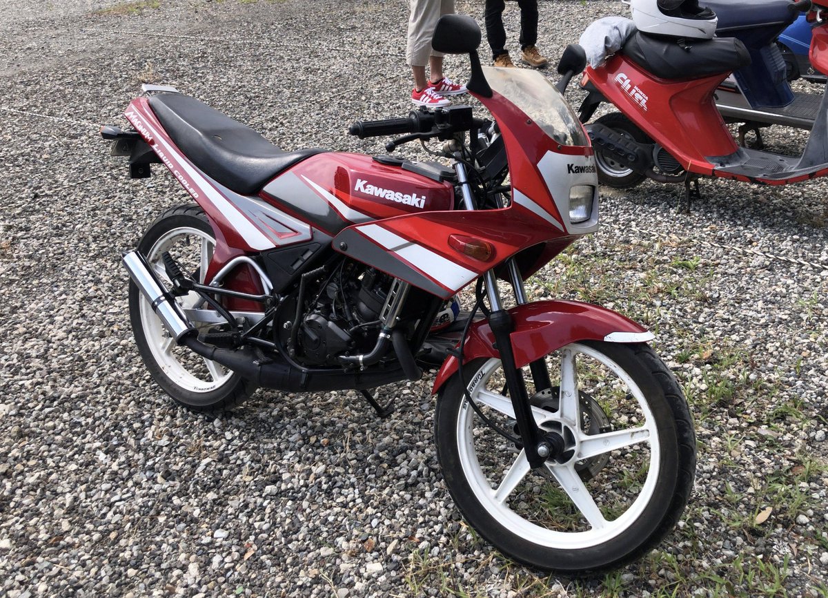 カワサキ AR80(マグナム80) とかいう謎のバイクに試乗 空冷ARの販売