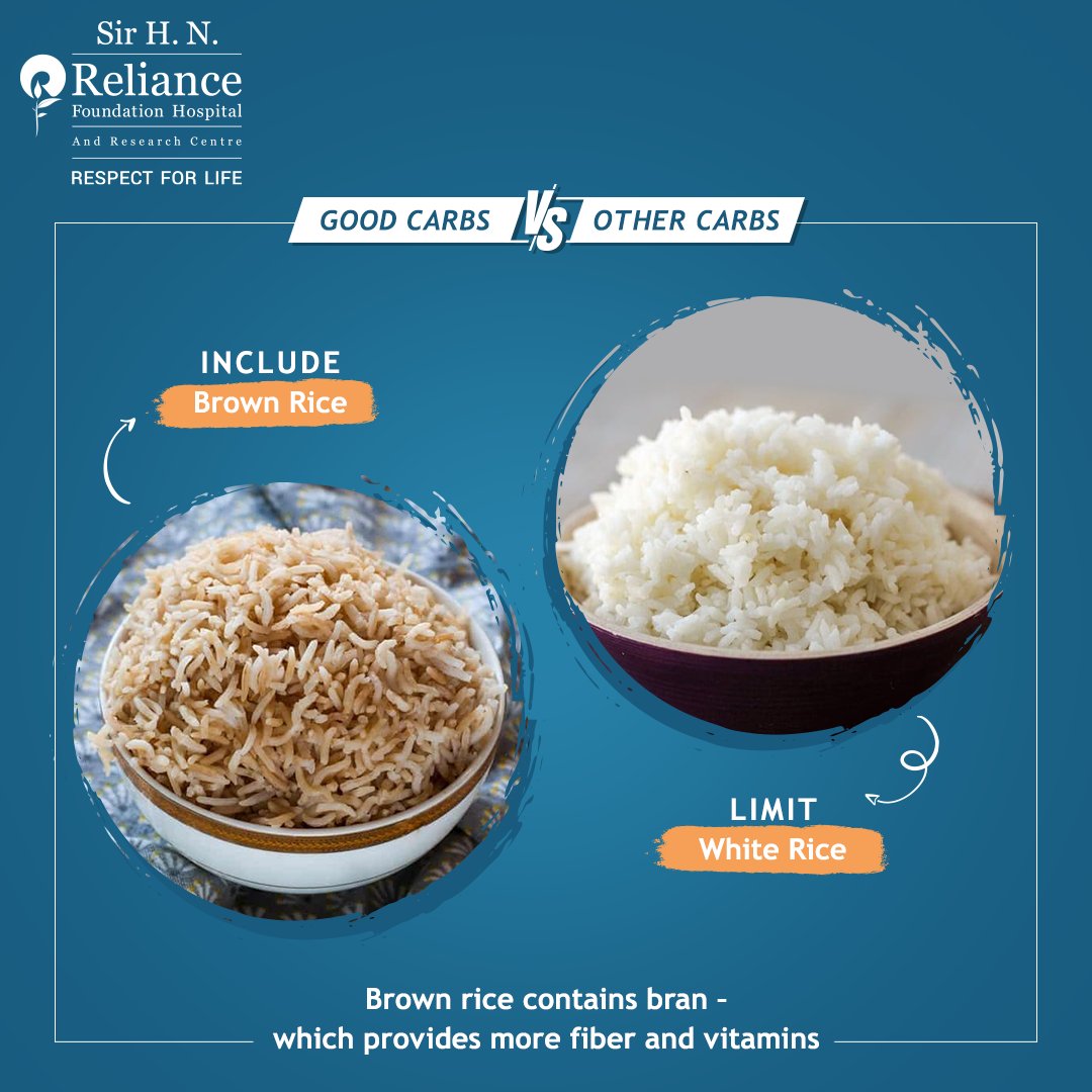 RFhospital's tweet photo. Brown rice is a whole grain - containing all parts of the grain, including the fibrous bran, the nutritious germ and the carb-rich endosperm. Whereas, white rice has the most nutritious parts of the grain removed.
#RespectForLife #TheHealthyChoice #GoodCarbs #WhiteRice #BrownRice https://t.co/AsobVwxWe4