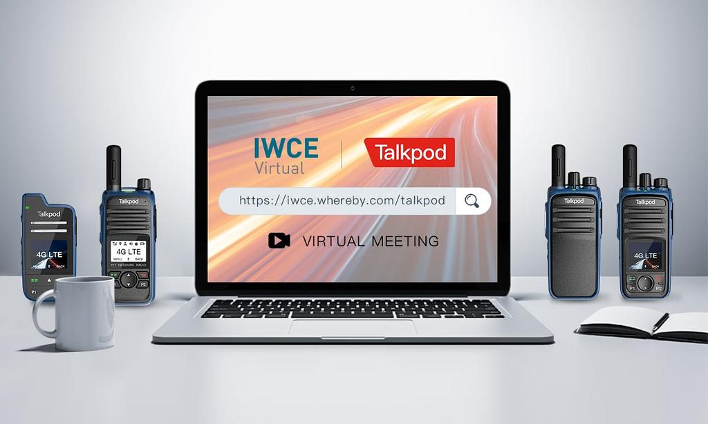 TalkpodTech's tweet photo. IWCE Virtual is now on line. Visit Talkpod from below link a meeting room. No account required. 
https://t.co/bqIYbuFLF6
#IWCEVIRTUAL #IWCE #IWCE2020 https://t.co/e1uTTy0SqW