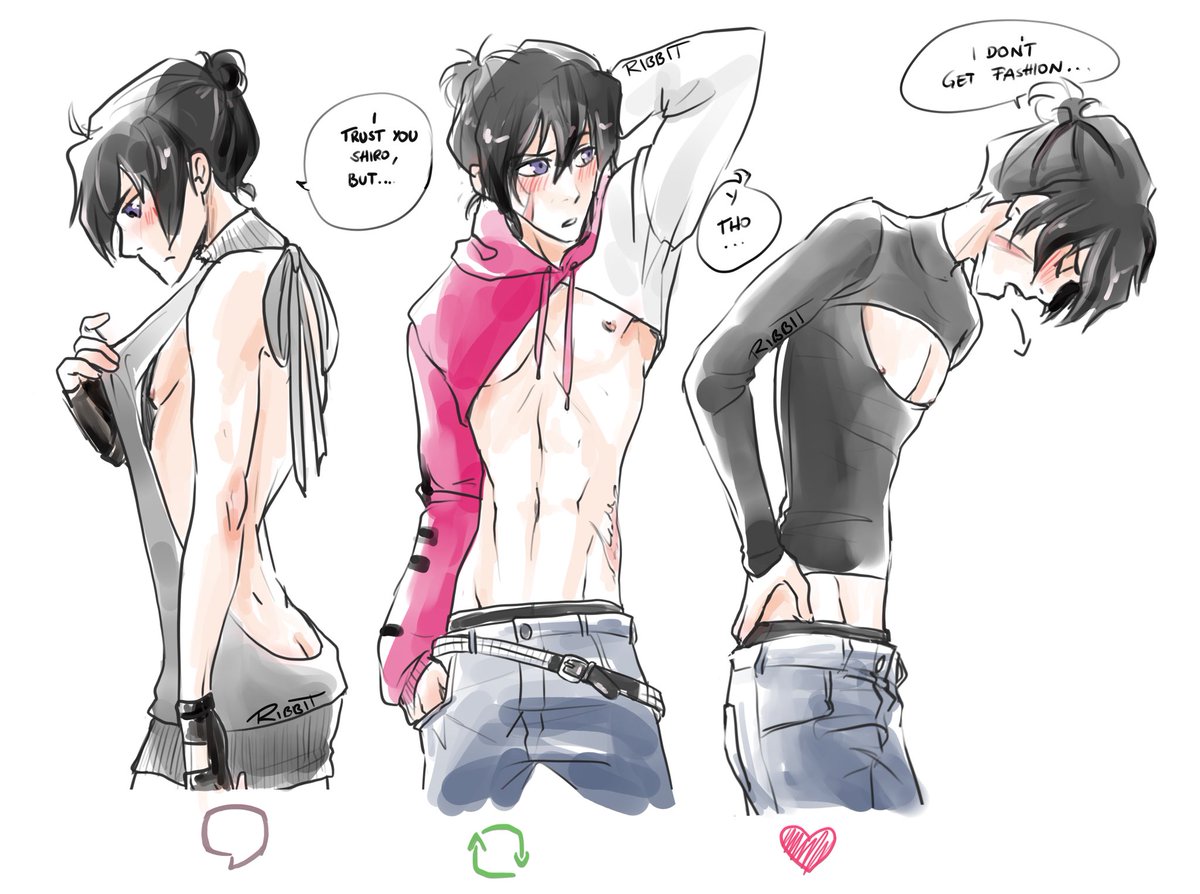 warm up sketch with Keith "I know nothing about fashiom" Kogane a...