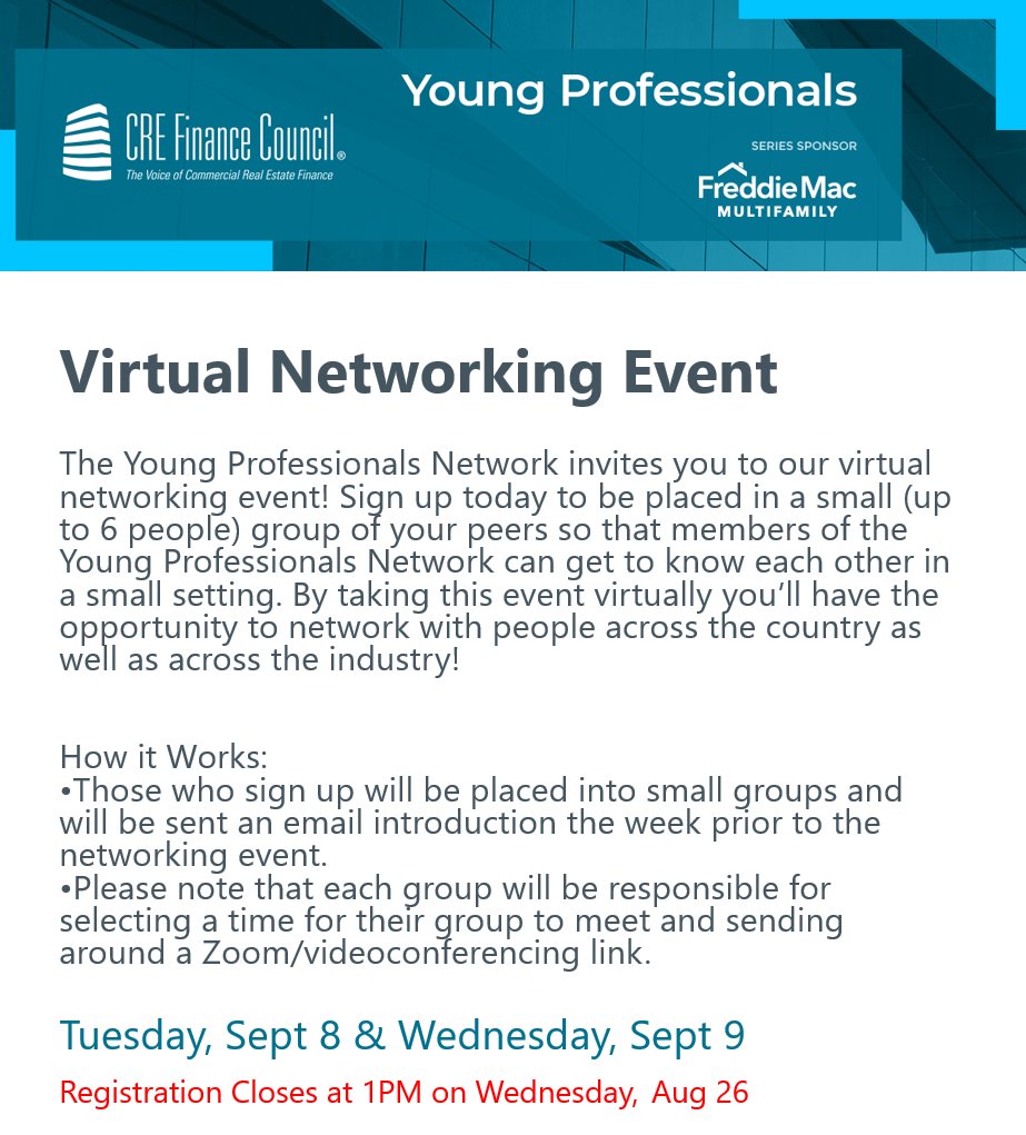 CRE Finance Council tweet media