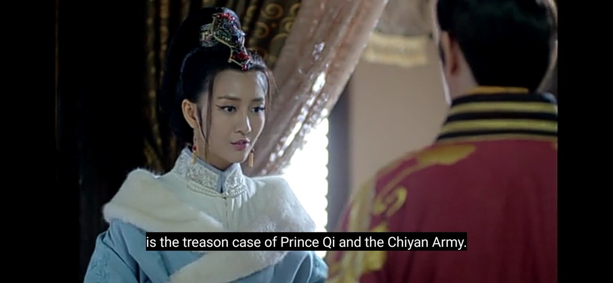 Damn...this is getting more and more dangerous by every ep. Knowing how emotion Jingyan and Emperor are regarding this case. Prince Yu is no side fool too. His gut feeling is alrdy telling him, MCS is here for the same case.