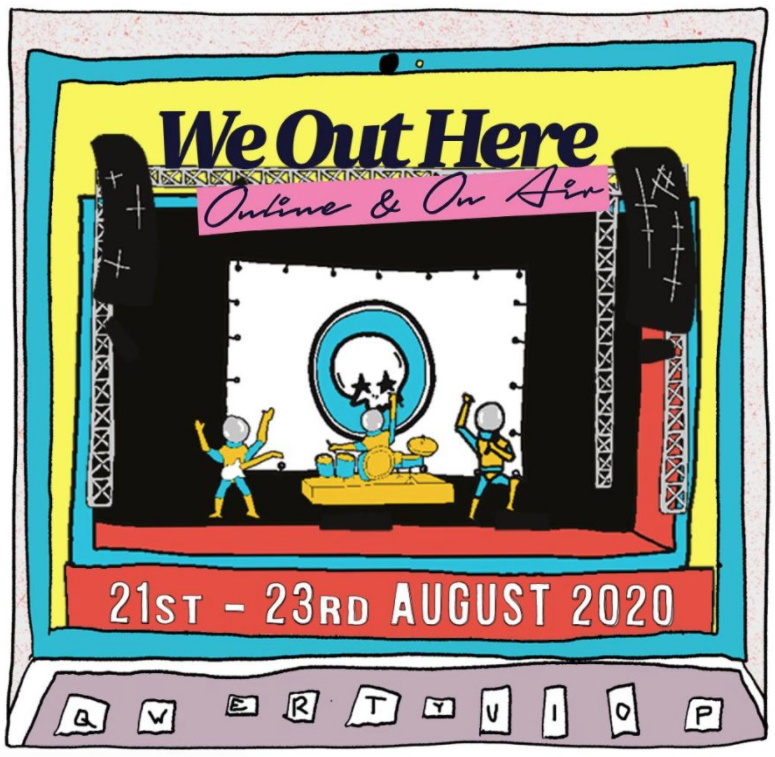 Big up to all involved in the on-line @weoutherefest 2020 - an amazing weekend, lots of quality music across the stages. Thanks to Asya Shein @fusicology, @marinx611 & @RebeccaVasmant for playing new music from @Sly5thAve, @BryonyJP & @KuNaMaze Listen at worldwidefm.net/series/we-out-…