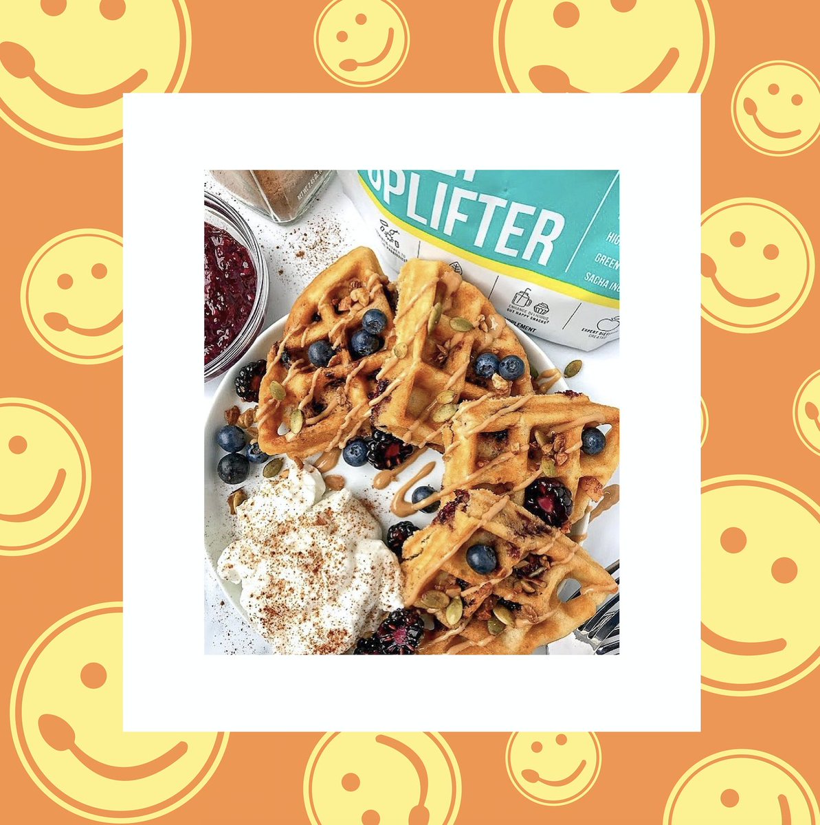 It's #NationalWaffleDay so we thought we'd share GUT HAPPY VANILLA BLACKBERRY PROTEIN WAFFLES by @kalefornia_kravings.#glutenfree #dairyfree #paleo #prebiotics Full #recipe on #Instagram or #Facebook!

IG: bit.ly/UpliftFoodIG 
FB: bit.ly/UpliftFoodFB