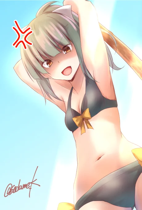 スイカよりメロンに当てるのが難しいって、どういうことかしら・・・?

#艦これ版深夜の真剣お絵描き60分一本勝負
#艦これ版真剣お絵描き60分一本勝負_20200824 