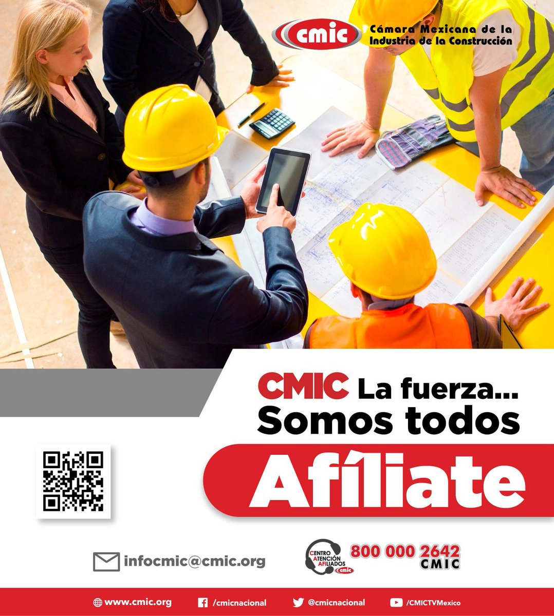 Afiliados_CMIC's tweet photo. Afiliación 2020

°Capacitación.
°Financiamiento.
°Ingeniería de Costos.
°Desarrollo Tecnológico.
°Información Económica del Sector.
°Oportunidades de Negocio.
°Directorios por Especialidad.
°Asesoría Jurídica, Fiscal y Legal.
°Educación Superior, Maestría y Posgrado.

#CMIC https://t.co/aErJS57IFd
