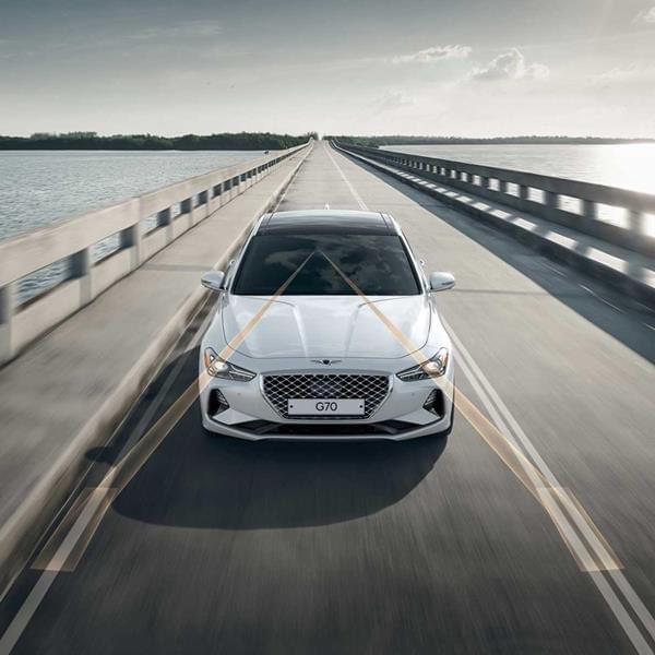 genesishalifax's tweet photo. Standard Lane Keep Assist will help keep you safe and  centered during those long highway road trips. Available on all models
#genesis #g70 #g80 #g90 #standardoptions #safety #lanekeep #driverassist #luxury https://t.co/ulZGMsr5Cz