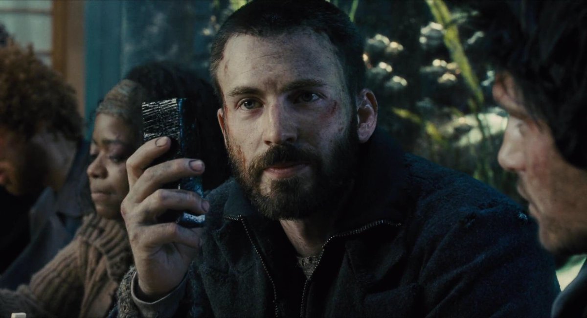 curtis everett (snowpiercer)has one sip of your drink while waiting to quench his thirst and immediately passes out because 17 years without drinking has made him the biggest lightweight in history