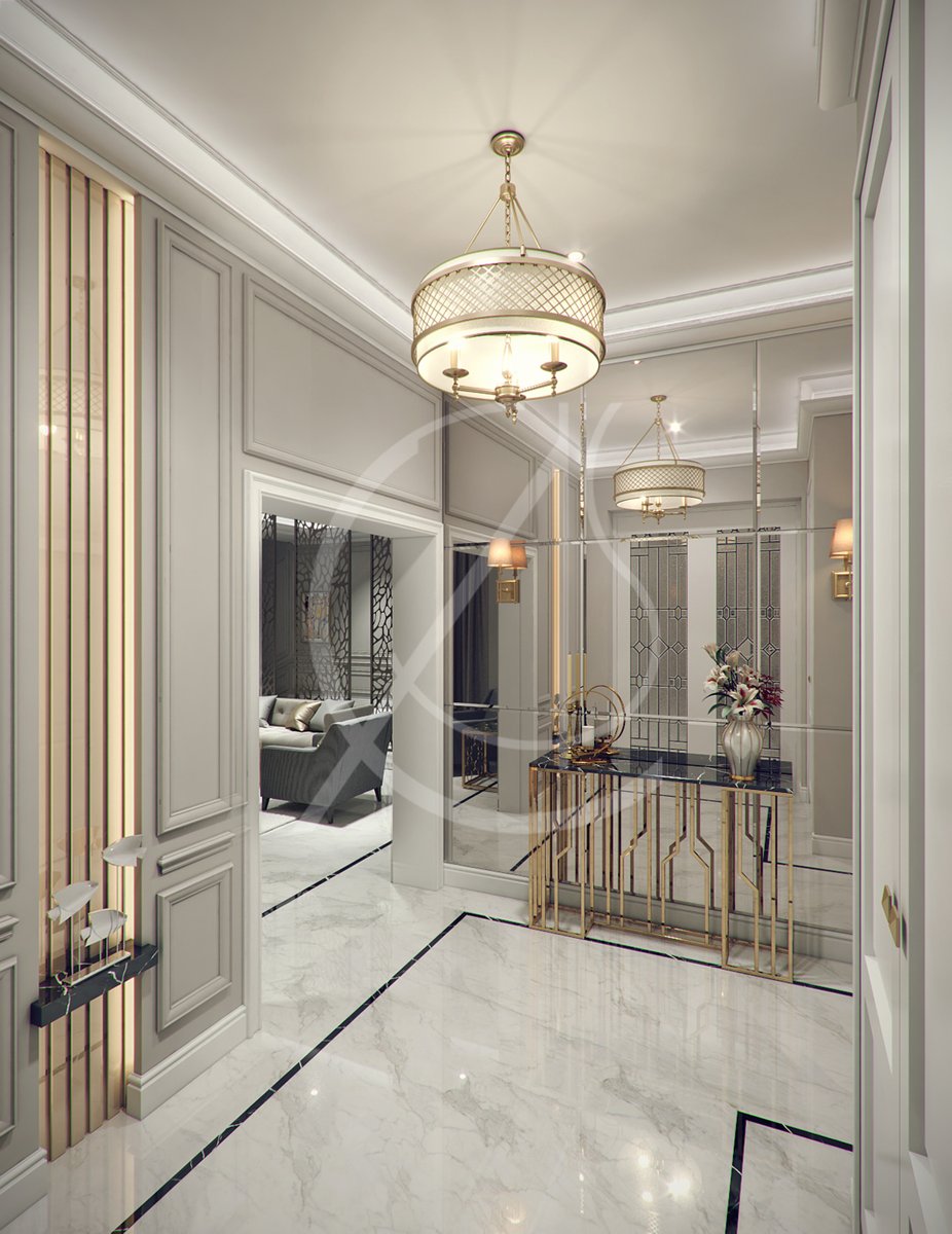 LauraSalman1's tweet image. Modern Classic Interior Design #interiordesign #SaudiArabia comelite-arch.com/portfolio/mode…