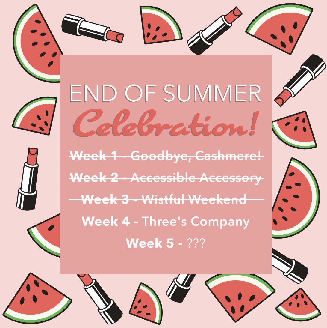 BesameCosmetics's tweet photo. Ooh, it's another end of summer celebration deal!
Buy 2 accessories, get 1 free!
Some say two is company, three is a crowd. We say threeโs company!
To get the deal, add all 3 accessories to your cart and use the code 3SCOMPANY at checkout
#makeupdeal #endofsummercelebration https://t.co/RszGvv938h