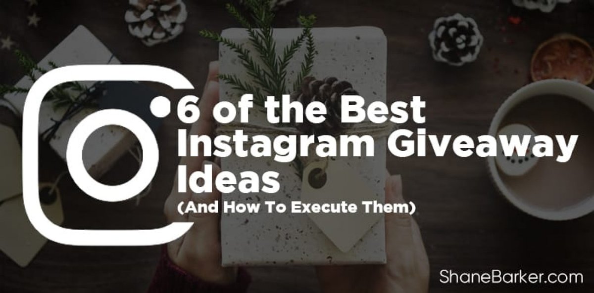 Want to grow your #Instagramaudience ? 

Here are some #Instagramgiveawayideas that will help you gain more followers.

 app.quuu.co/r/kmOJO via @shane_barker