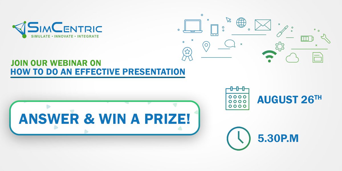 simcentricsl's tweet photo. Join and win a prize during our webinar titled “How to do an effective presentation” on wednesday (26th) at 5.30 P. M.
.
Hurry and register now: https://t.co/PSzMaRvx2S
.
#simcentricsl #simcentrians #Webinar2020 #presentationskills #WebinarWednesday #livewebinar #onlinewebinar https://t.co/jO9xeDn8Yr
