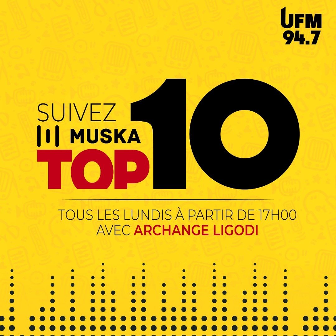 muskaapp's tweet photo. Ne ratez pas le #MuskaTop10 sur @947UFM https://t.co/FrUuweNpfU