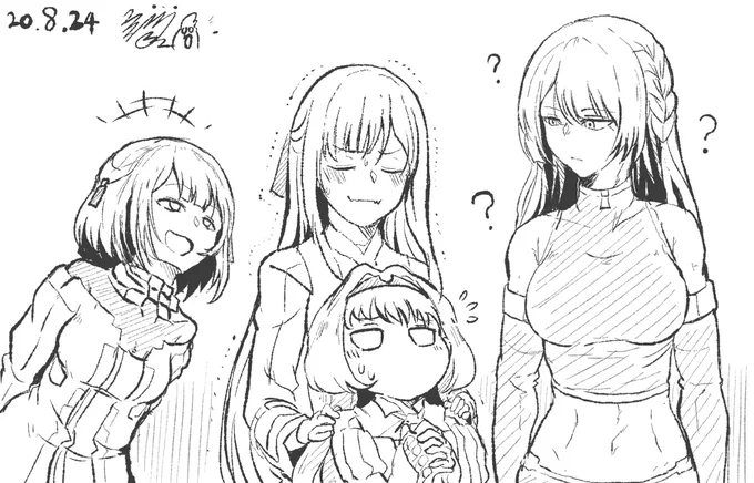 [ドルフロ] 20. 8. 24 rkgk

Re-belion ! 

#소녀전선 #ドルフロ #ドールズフロントライン #少女前線 #GirlsFrontline 
