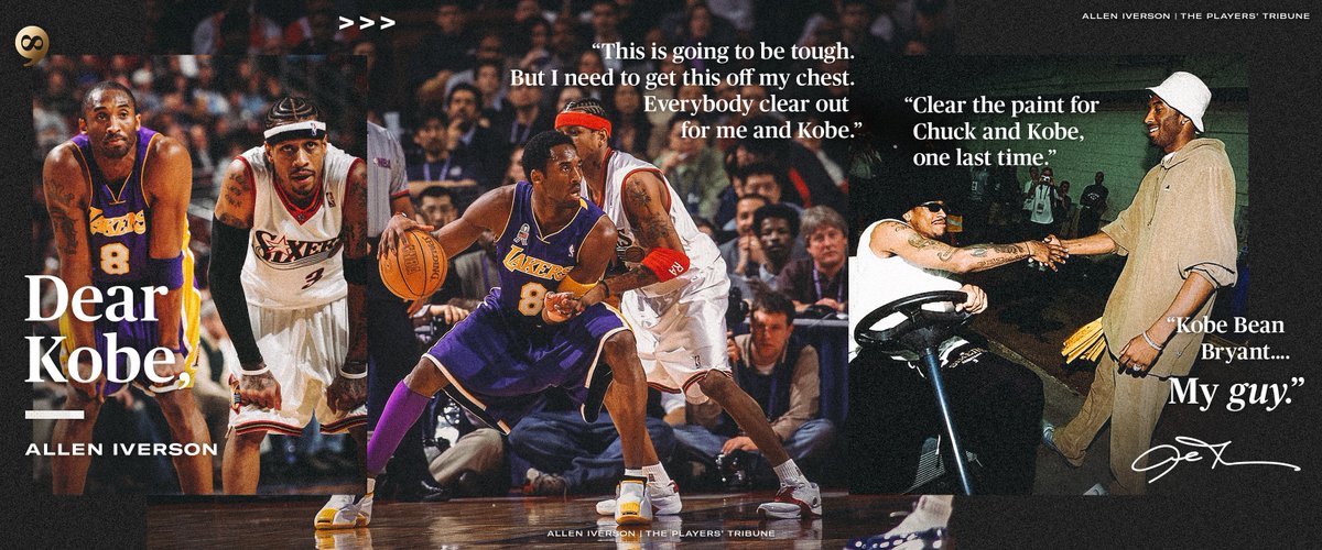 A letter to Bean. From Chuck. ❤️

📝: playerstribu.ne/DearKobe