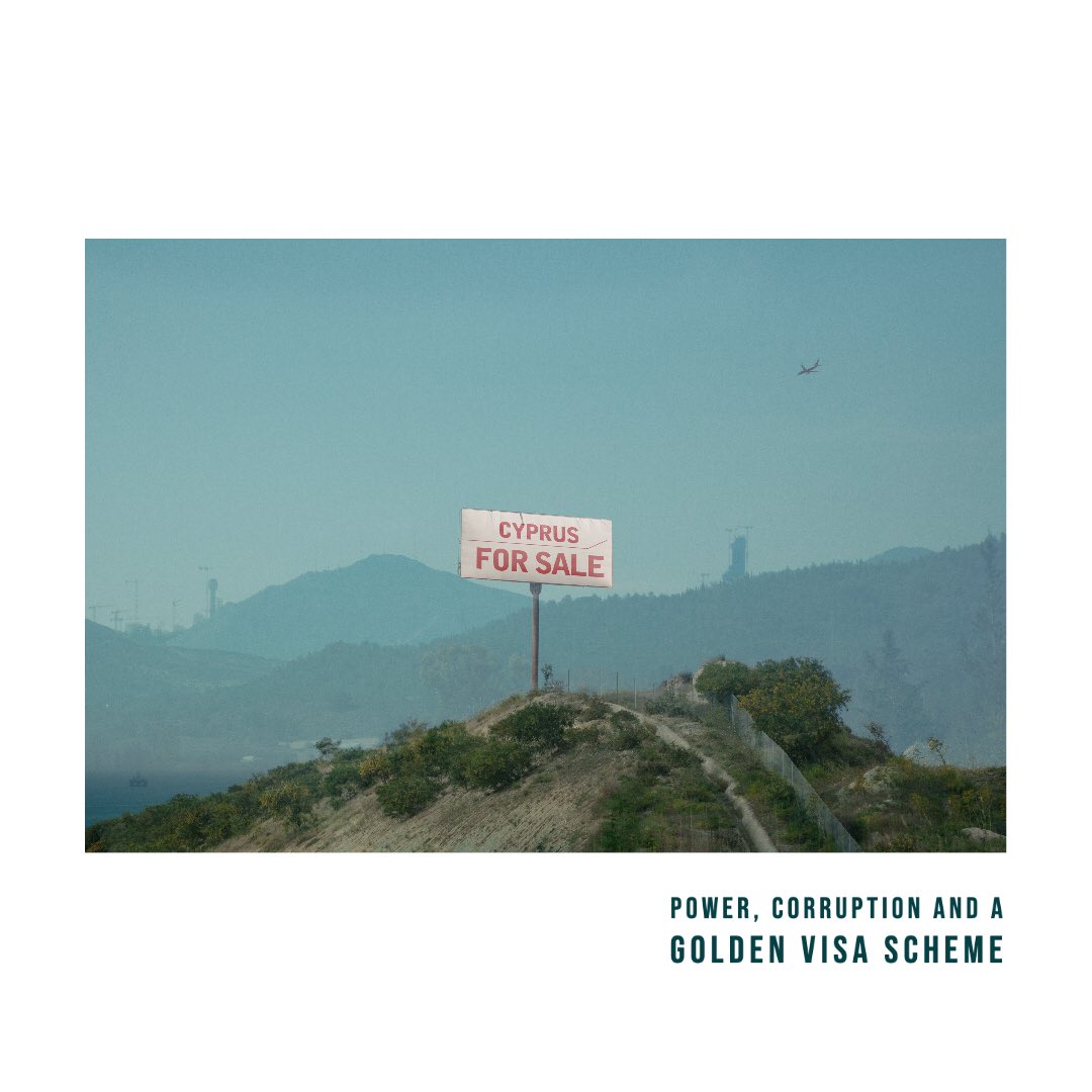 paulkallis's tweet photo. Cyprus for Sale: Power, Corruption and a Golden Visa Scheme. New photo-essay shot in collaboration with @LeaSavvides
.
Also check out the satirical investigative doccie by @JamesKleinfeld  @AJEnglish 
.
.
.
#CyprusPapers #goldenvisascheme #citizenshipbyinvestment #photoessay https://t.co/OqRhrudVWu