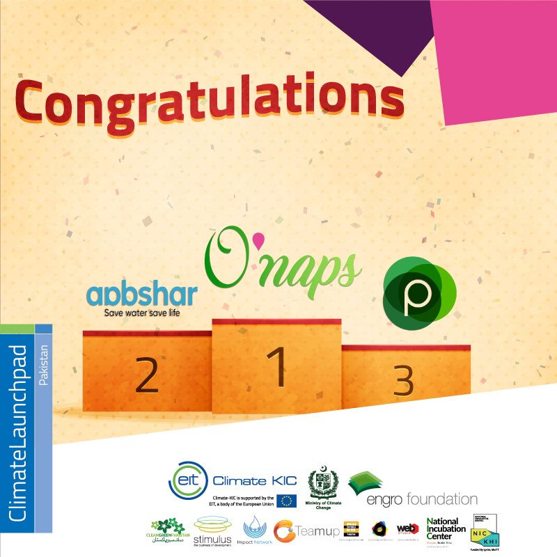 Peepu in one of the Top 3 teams of ClimateLaunchpad Pakistan who will be moving further into the Regional Finals of the CLPcompetition. 
Congratulations Team Peepu for the great effort
Thank you, Climate launchpad, team, and the jury for extending this exciting opportunity to us.