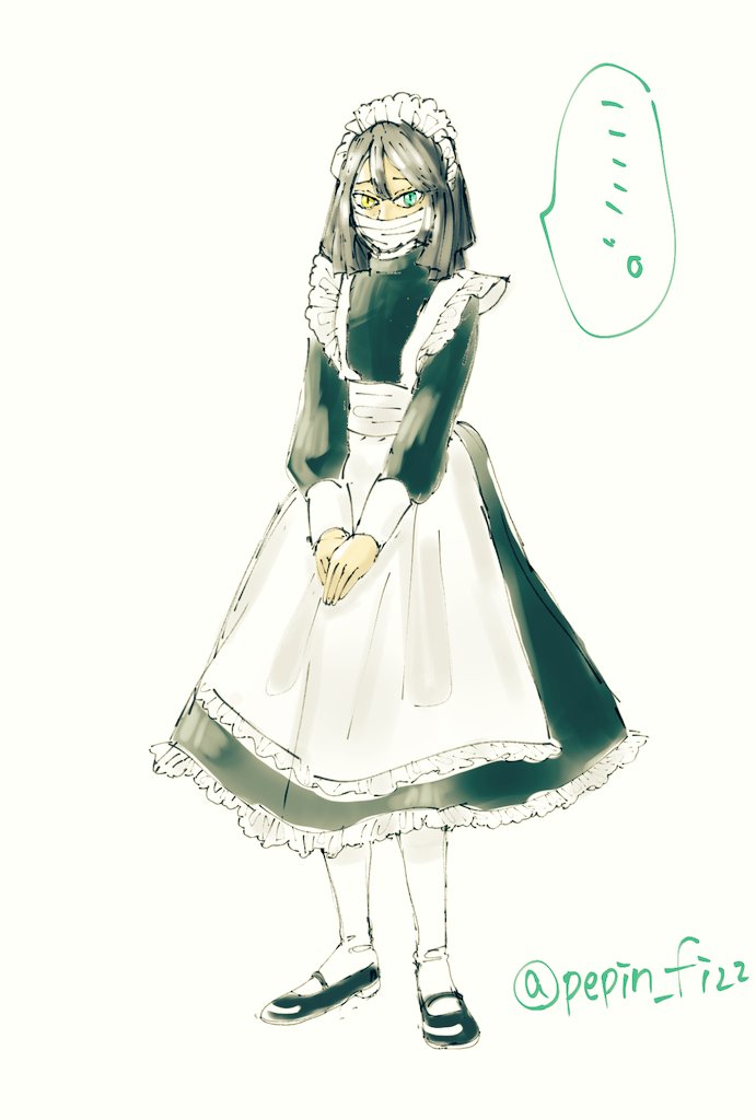 メイド服
伊黒さんと煉獄さん 