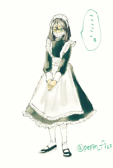 メイド服
伊黒さんと煉獄さん 