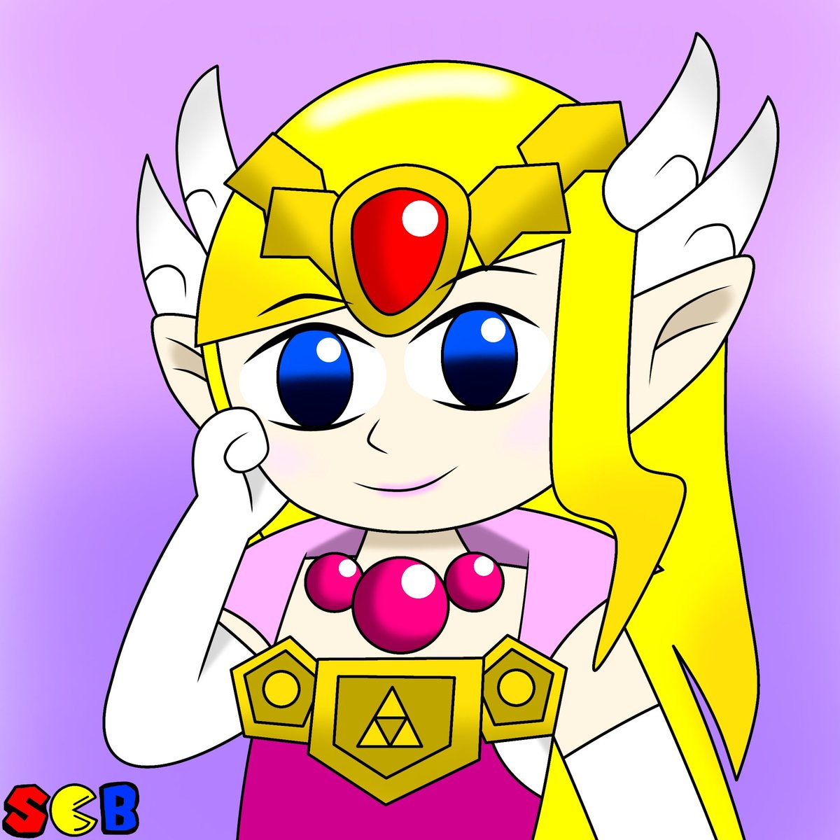 SuperChrisBros's tweet image. 💜Toon Zelda💜
#ToonZelda #Zelda #PrincessZelda #TheLegendOfZelda #Nintendo #Cute #Adorable #Kawaii #Fanart