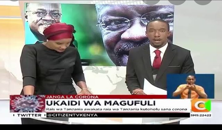 Mnakumbuka Citizen waliita Magufuli mkaidi! Nani mkaidi Sasa?
President Uhuru Kenyatta
#covid19kenya 
#COVID19 
#Tanzania