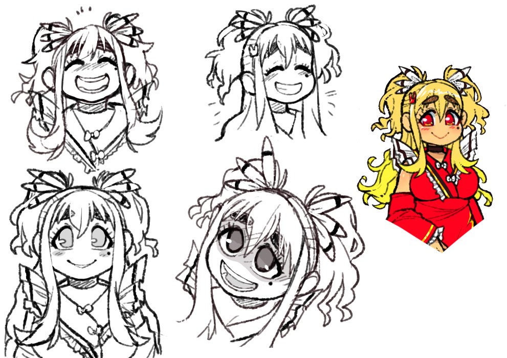 Blushily's doodles tweet media