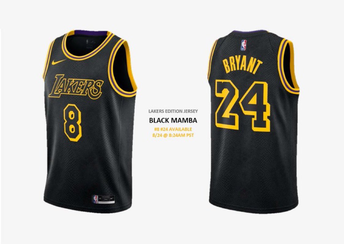 lakers city edition jersey black