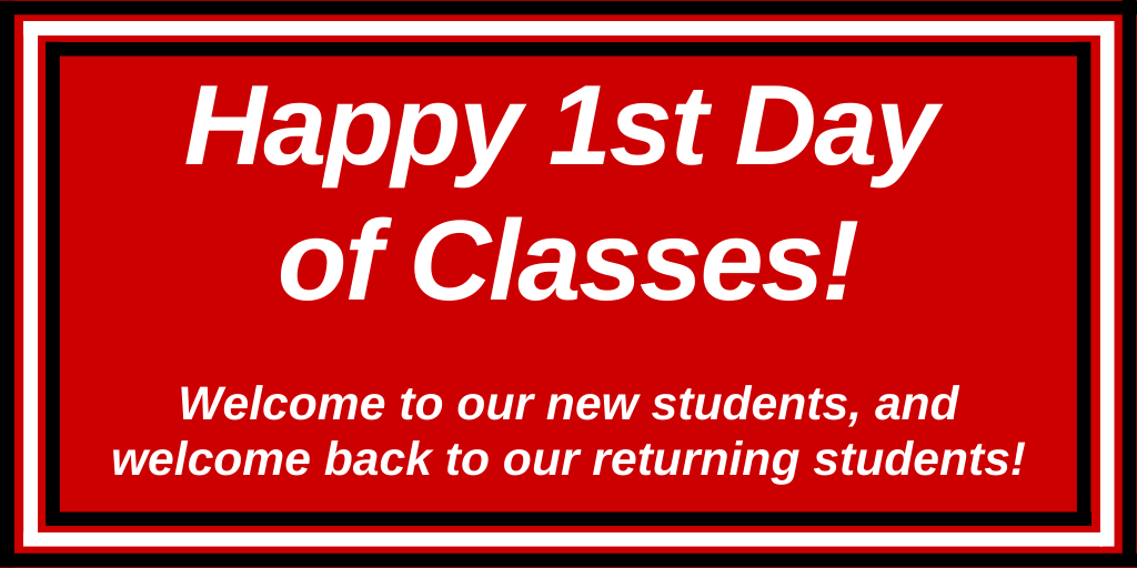 ttu_sds's tweet photo. Happy 1st Day of Classes! Welcome to our new students, and welcome back to our returning students!
#ttusds #studentdisabilityservices #disabilityservices #ttu #texastech #texastechuniversity #firstday #firstdayofschool #welcome #welcomeback #fall2020 #redraiders #wreckem #gunsup https://t.co/R08hZFoSSw