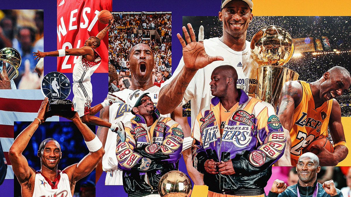 NBA's tweet photo. 8 💜💛 24 https://t.co/qxLrgk8coA